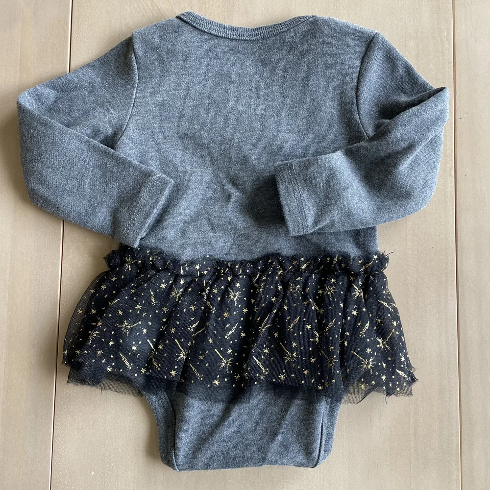 Harry‎ Potter Baby Girl Gryffindor Tutu Skirt Onesie Bodysuit - Size 3-6 Months